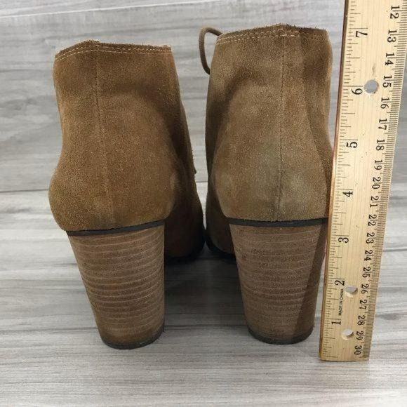 BCBGeneration Ankle Boots Women's 10 Paxxton Suede Brown Lace Up Booties - Picture 10 of 11